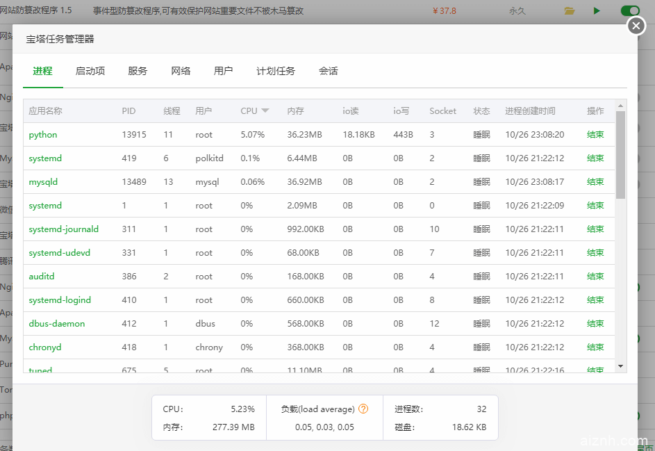 宝塔面板免费版详细的使用教程及专业版插件测评