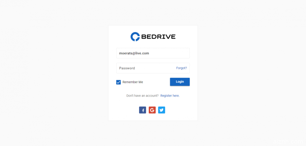 一个美观且支持对接多个存储的多用户网盘程序：BeDrive V2.0.9