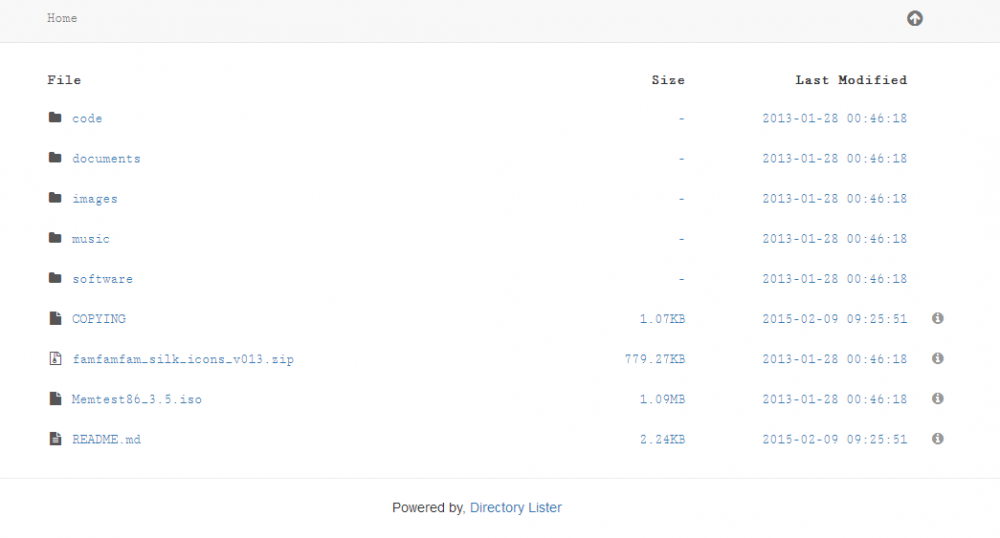 Directory Lister：又一款不错的PHP目录索引工具-爱站程序员基地