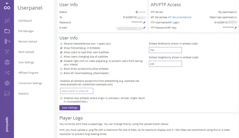 Openload：一个可以赚钱的免费文件/视频分享平台