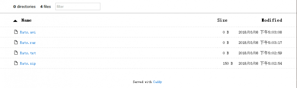 Linux VPS使用Python/Caddy快速搭建文件分享平台