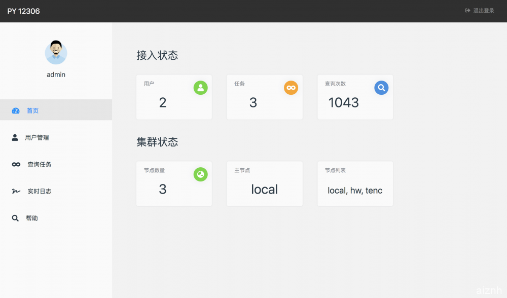 py12306：一个带Web管理界面的12306购票助手，支持多账号/多线程/微信电话通知