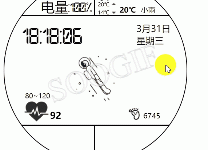 用JavaScript实现的太空人手表-爱站程序员基地