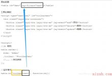 关于layui table 点击控件获取行值（table.on）问题-爱站程序员基地