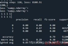 遇见错误：ValueError: Classification metrics can\'t handle a mix of binary and continuous targets-爱站程序员基地