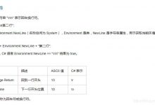 C#中的换行符-爱站程序员基地