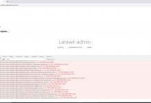 laravel-admin突然无法访问静态资源了-爱站程序员基地