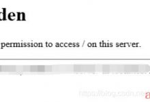 thinkphp项目部署到服务器访问时提示：you don\'t have permission to access this resource.-爱站程序员基地