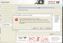 oracle图形界面安装数据库软件时报错-爱站程序员基地