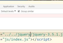 首次使用jquery，嵌入jquery-3.5.1.js，报错Uncaught SyntaxError: Unexpected token-爱站程序员基地