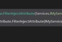 ASP.NET Core - 在ActionFilter中使用依赖注入-爱站程序员基地