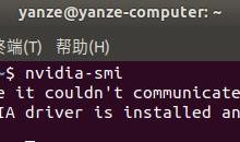 ubuntu桌面分辨率问题 & NVIDIA-SMI has failed because it couldn‘t communicate with the NVIDIA driver-爱站程序员基地