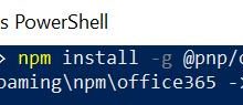 Office 365 cli - 像使用powershell操作SharePoint一样操作Office 365 （SharePoint Online, Teams， SFPx...）-爱站程序员基地