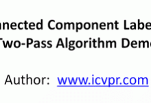 Python3实现Two-Pass算法检测区域连通性-爱站程序员基地