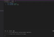 TypeScript学习第一天：在vsCode中自动编译-爱站程序员基地